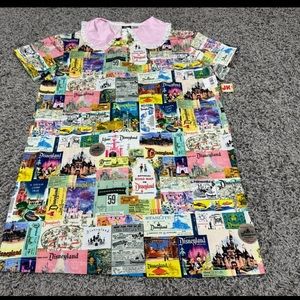 Disneyland Dress Disney 100 Mickey Mouse All Over Print Size L NWT
